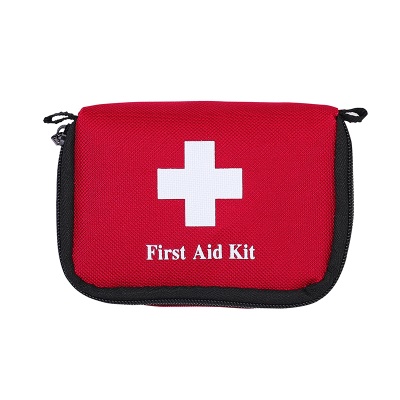 JIEMAO Trousse de premiers soins 11 pièces portable tissu Oxford  résistant à l'abrasion