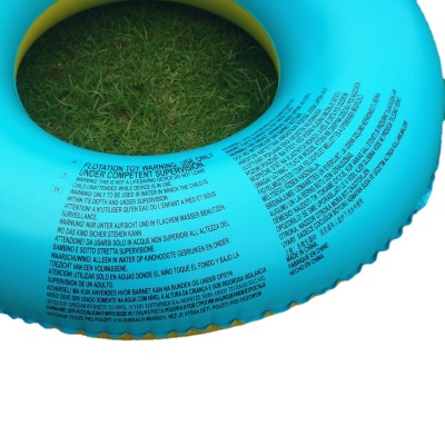Anneau de natation gonflable en PVC matériau AB anneau
