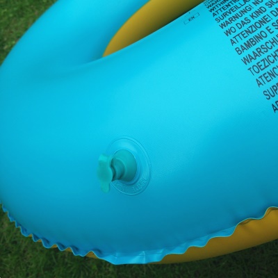 Anneau de natation gonflable en PVC matériau AB anneau