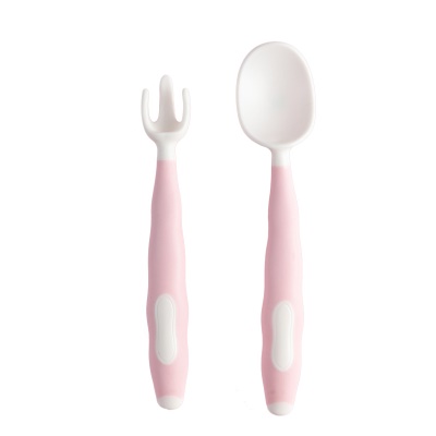 Fourchette et cuillère pour enfants en matériau pp pliable