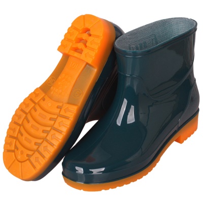 Chaussures  bottes de pluie pour  femmes anti-dérapantes et imperméables en PVC
