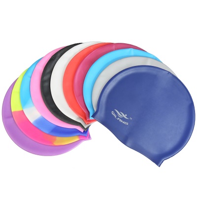 QILANG  Bonnet de bain silicone imperméable haute élasticité