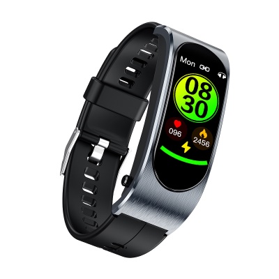 Bracelet -casque Bluetooth 2 en 1 Podomètre cardiofréquencemètre/moniteur de sommeil