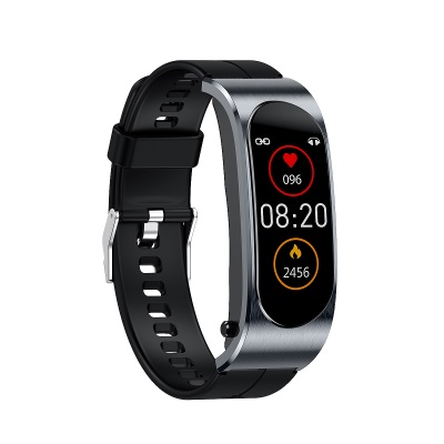 Bracelet -casque Bluetooth 2 en 1 Podomètre cardiofréquencemètre/moniteur de sommeil
