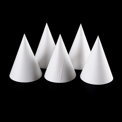 Gobelet en papier jetable en forme de cône