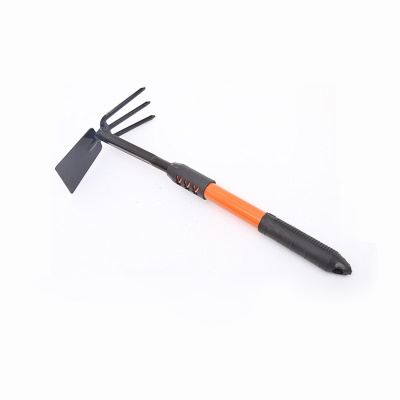 Outils de jardinage  (pelle, houe, râteau) avec manche en plastique Acier à haute teneur en carbone
