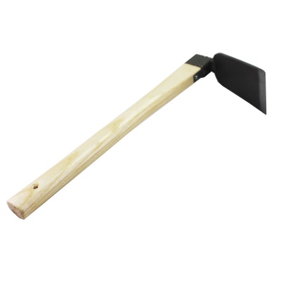 DEAO  Outils de jardin Houe en acier au carbone manche en bois