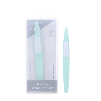 LAMEILA Pince à sourcils avec embout plat en acier inoxydable