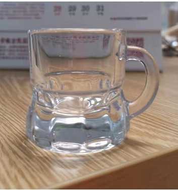 Mini Verre Transparent avec petite poignée 60ml