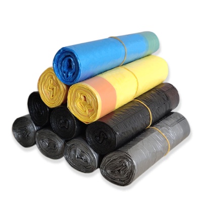 LISHIDA sac à ordures avec cordon de serrage automatique PE portable