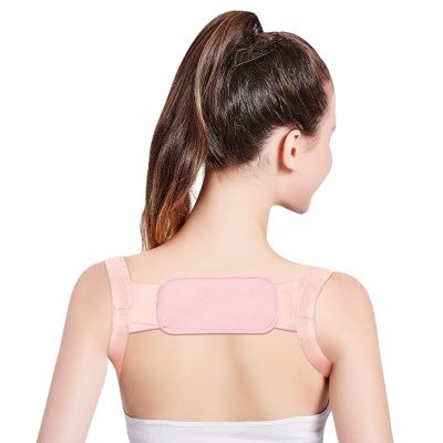 JUNLAIKANG Bande élastique tricotée  pour correction  de bosse du dos Réglage de la position assise et de la posture