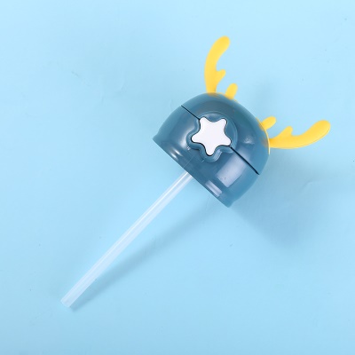 Gourde  à eau grande capacité en plastique pour enfants gobelet à pipette
