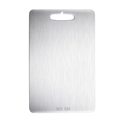 Planche à découper épaissie en acier inoxydable