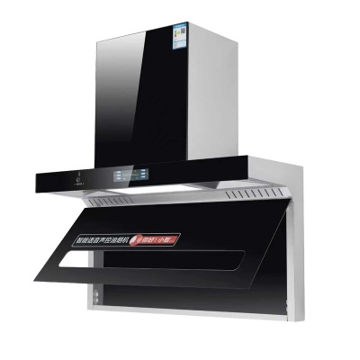 Ensemble  hotte de cuisinière+ Cuisinière à gaz