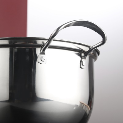 LECHU  Casserole à soupe amphores en acier inoxydable