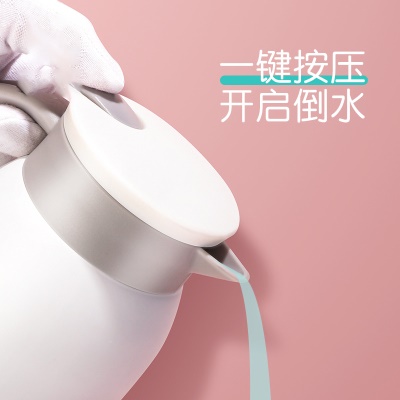 Carafe en acier inoxydable cafetière grande capacité domestique