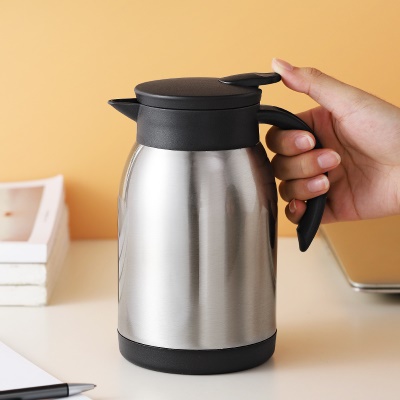 Carafe en acier inoxydable cafetière grande capacité domestique