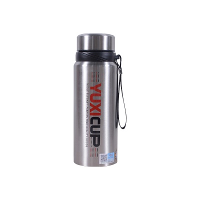 Gobelet  isolant de grande capacité de loisirs avec fermeture portable en acier inoxydable