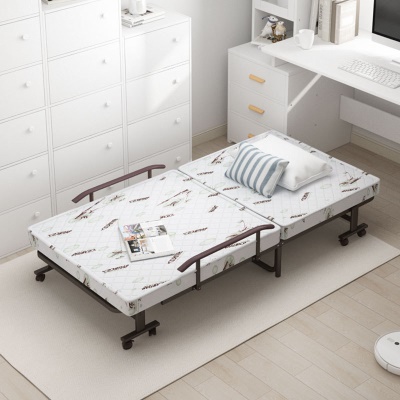 Lit pliable multifonctionnel simple bureau portable
