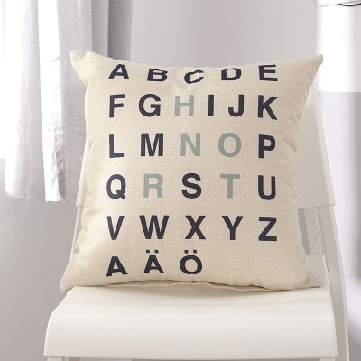 Housse de coussin  de canapé
