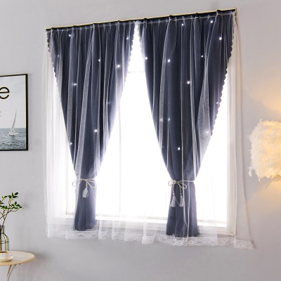 Rideaux autocollants de maison sans perforation du mur