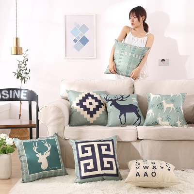 Housse de coussin  de canapé