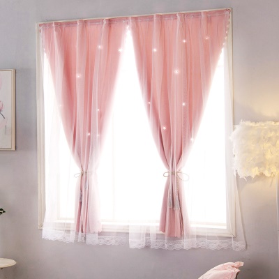 Rideaux autocollants de maison sans perforation du mur