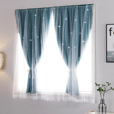 Rideaux autocollants de maison sans perforation du mur