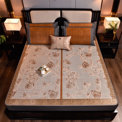 Housse de lit en bambou pliable