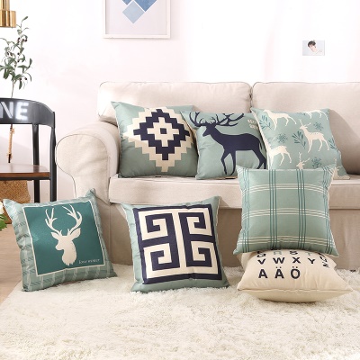 Housse de coussin  de canapé