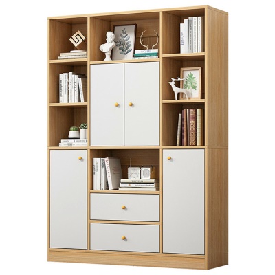 Bibliothèque armoire à livres  nordique multifonctionnelle