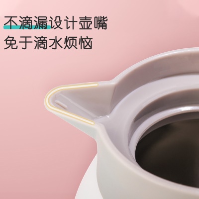 Carafe en acier inoxydable cafetière grande capacité domestique