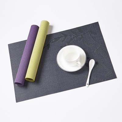 Set de table carré en PVC style européen  housse