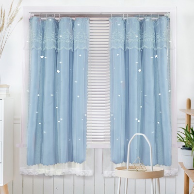 Rideaux autocollants de maison sans perforation du mur