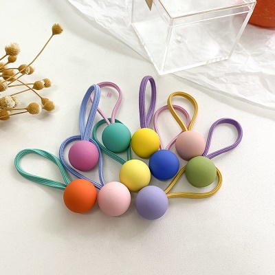 Boucles de cheveux pour enfants en boîte haute élasticité