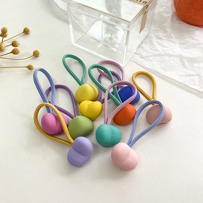 Boucles de cheveux pour enfants en boîte haute élasticité