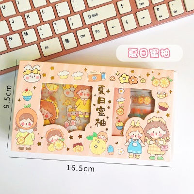Rouleau d'autocolants adhésifs  coffret cadeau