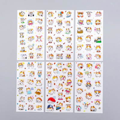 Autocollant en trois dimensions  en PVC
