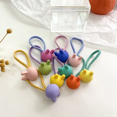 Boucles de cheveux pour enfants en boîte haute élasticité