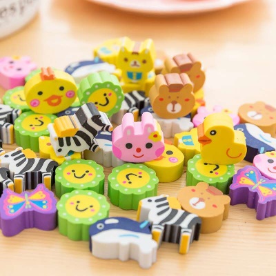 Gomme à effacer en motif  de fruits