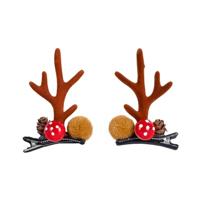 Accessoire de Noël en bois de cerf
