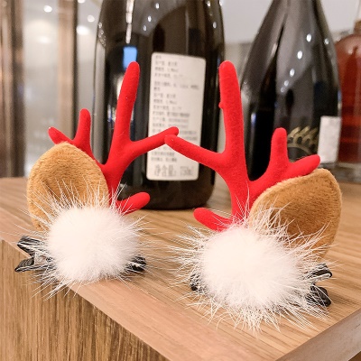 Accessoire de Noël en bois de cerf