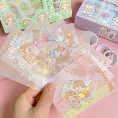 Rouleau d'autocolants adhésifs  coffret cadeau