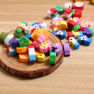 Gomme à effacer en motif  de fruits