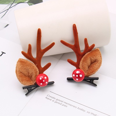 Accessoire de Noël en bois de cerf