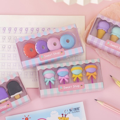 Gomme à effacer scolaire pour élèves