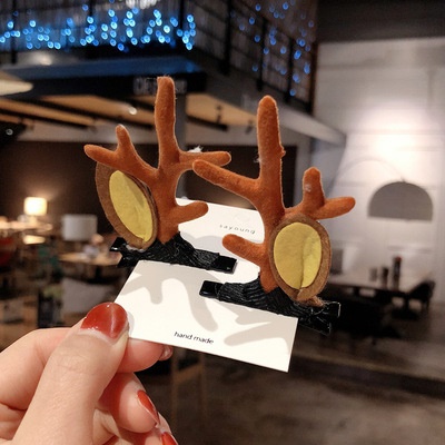 Accessoire de Noël en bois de cerf