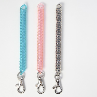 Porte-clés avec corde à ressort