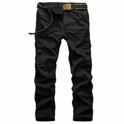 Pantalons pour hommes de grande taille avec plusieurs poches salopettes