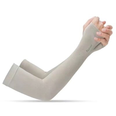 Manches de protection solaire en soie de glace